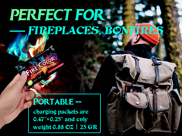 Fire Color Changing Packets