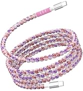 APAPATEK 60W USB C to USB C Charging Cable, 6.6ft PD Fast Charge Cable for iPhone 17 16 15/Galaxy...