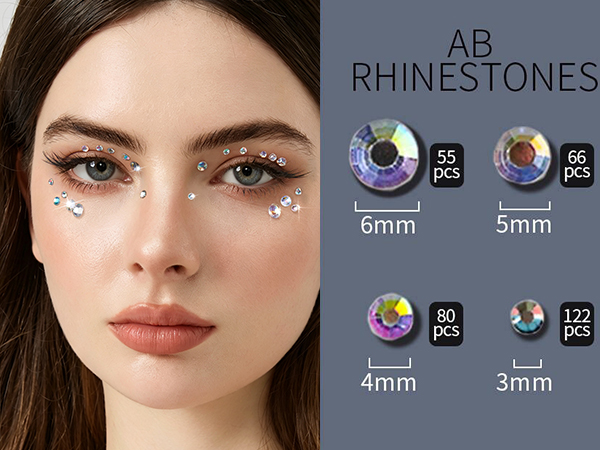 face rhinestone