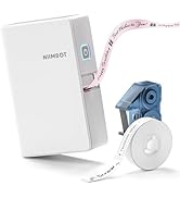 NIIMBOT N1 Ribbon &amp; Tape Printer, Portable Label Maker Machine with Tape, Bluetooth Thermal Trans...