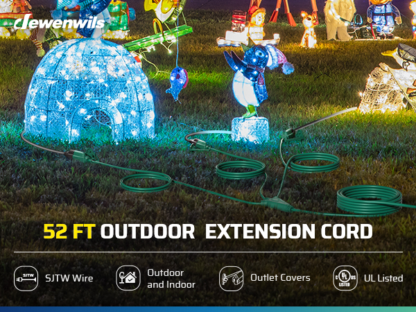 25 FT Outdoor Extension Cord