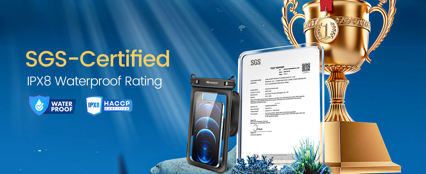  Waterproof Phone Pouch