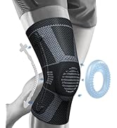 NEENCA Professional Knee Brace for Pain Relief, Medical Knee Compression Sleeve, Knee Support wit...