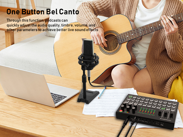 One Button Bel Canto