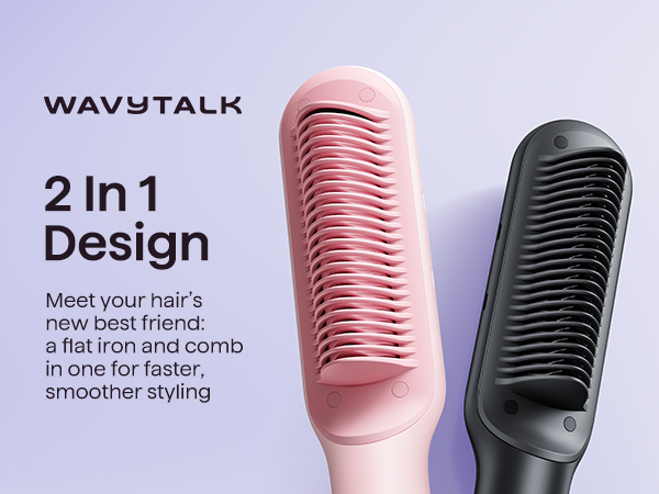 straightener brush