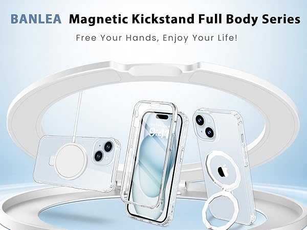 Full Body Kickstand Magnetic Case
