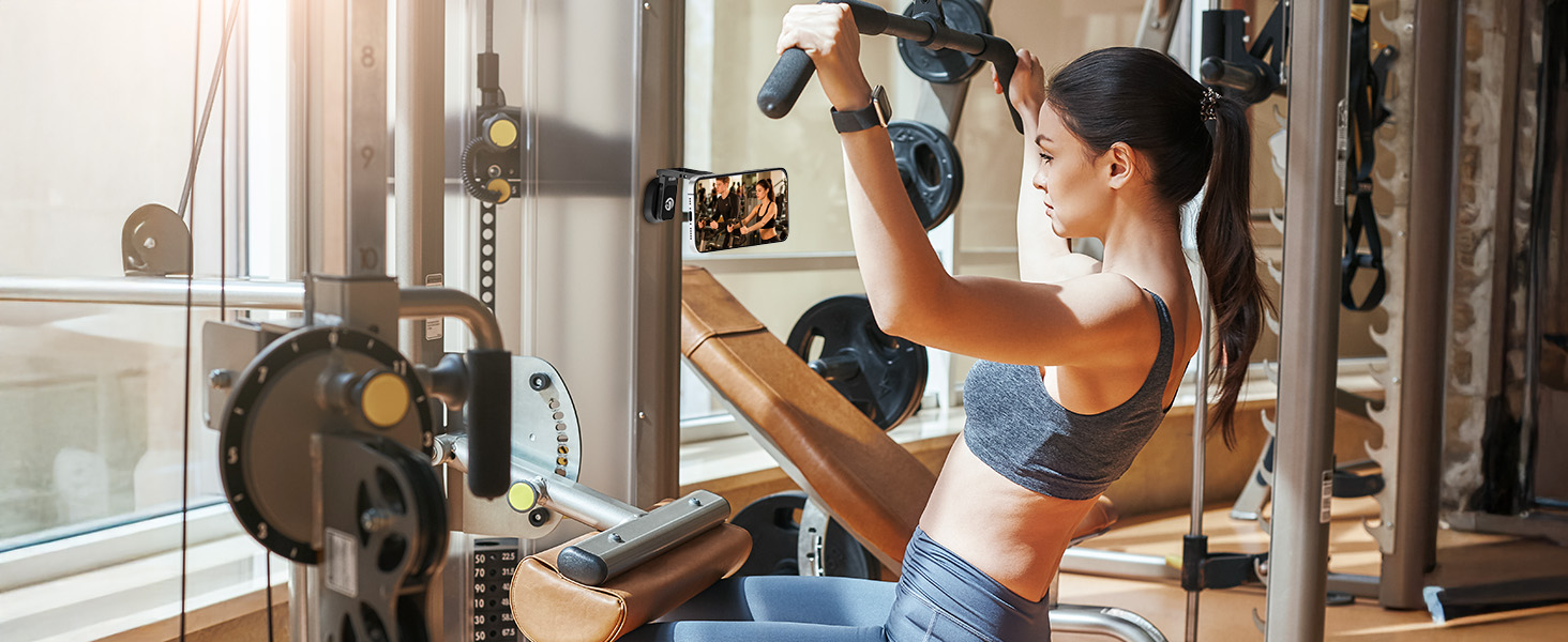 Magnetic Phone Holder for Gym