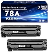 78A Toner Cartridge 2-Pack Replacement for HP 78A | CE278A Toner Compatible with HP P1606DN M1536...