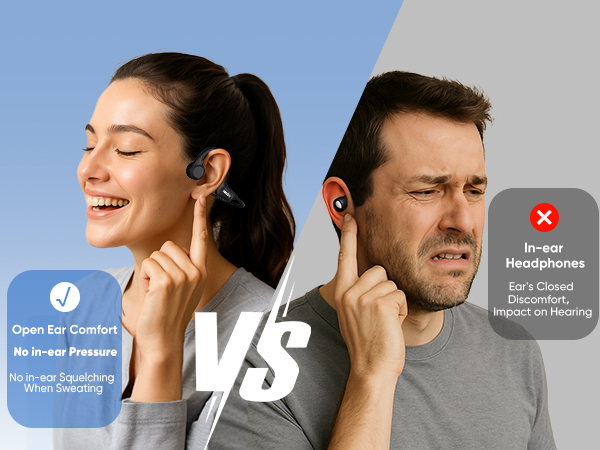 open ear comfort
