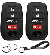INFIPAR 2pcs Compatible with Toyota Land Cruiser 4Runner Toyota RAV4 Camry Highlander Mirai Smart...