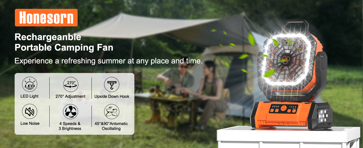 rechargeable fan