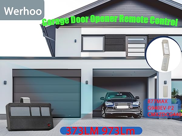 371lm garage door opener remote keypad