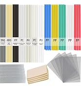 106pcs Plastic Welding Rods ABS PP PU PE PA PC TPO 7 Types of Plastic Welder Rods for Car Bumper ...