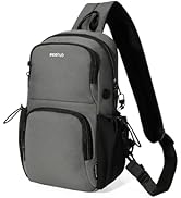 ECOHUB Crossbody Bags for Women Men, Anti-Theft RFID Blocking Sling Backpack Water Resistant Ches...