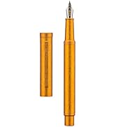 Hongdian 1851 Forest Fountain Pen Golden Ice Flowers, Extra Fine Nib Classic Design with Converte...