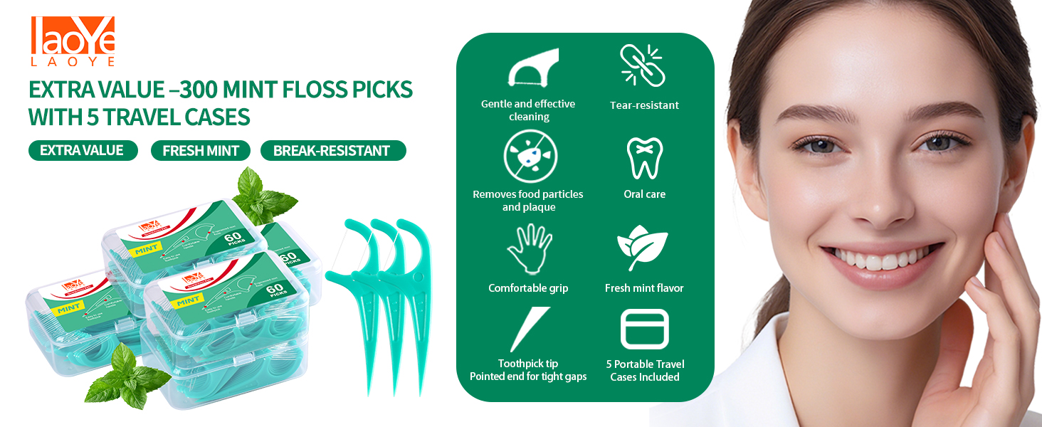 LAOYE Floss Picks