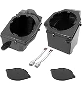 STINGER Jeep Wrangler JL (2018-23) Jeep Gladiator JT (2020-23) Front 6.5" Speaker Pod Adapters wi...