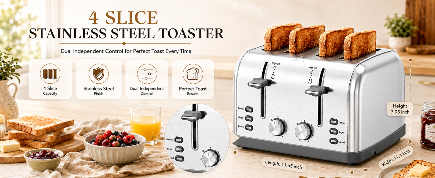 toaster 4 slice