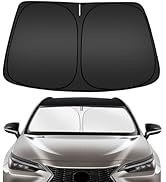 ARISMOTOR Windshield Sun Shade for Le-xus NX NX250 NX350 NX350h NX450h+ 2022-2025, Custom Fit Fol...