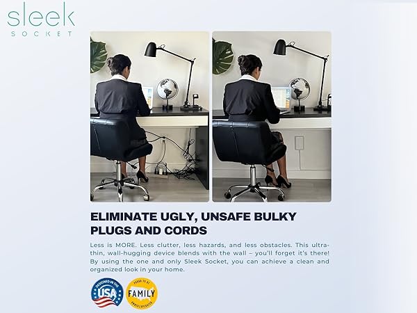 flat plug power cord extension toddler sleek socket extension cord sleek socket surge protector