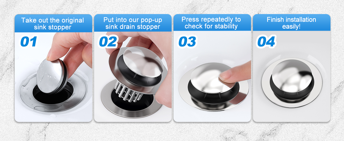 bathroom sink stopper