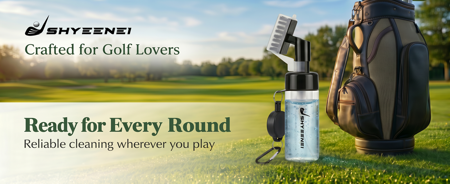 ShYeenei Golf Brush Cleaner