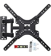 TV Wall Mount for Most 14-60 Inch TVs, Full Motion TV Mount with Perfect Center Design, Extension...