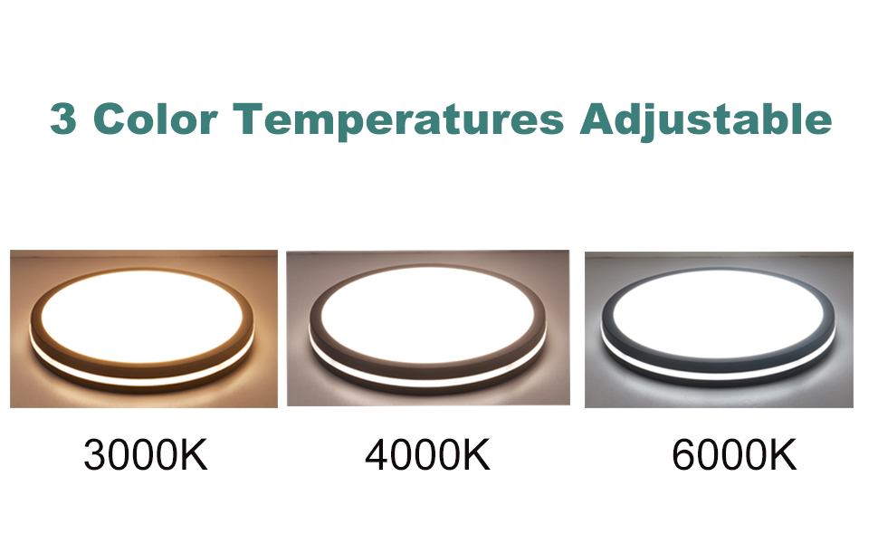 3 Color ceiling light