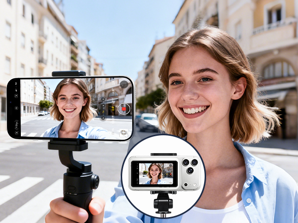 phone mirror for back camera recording