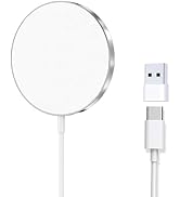 for MagSafe Charger, Magnetic Wireless Charging Pad for iPhone 17/17 Pro/17 Pro Max/Air/16 15 14 ...
