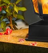 Solar Flame Post Lights