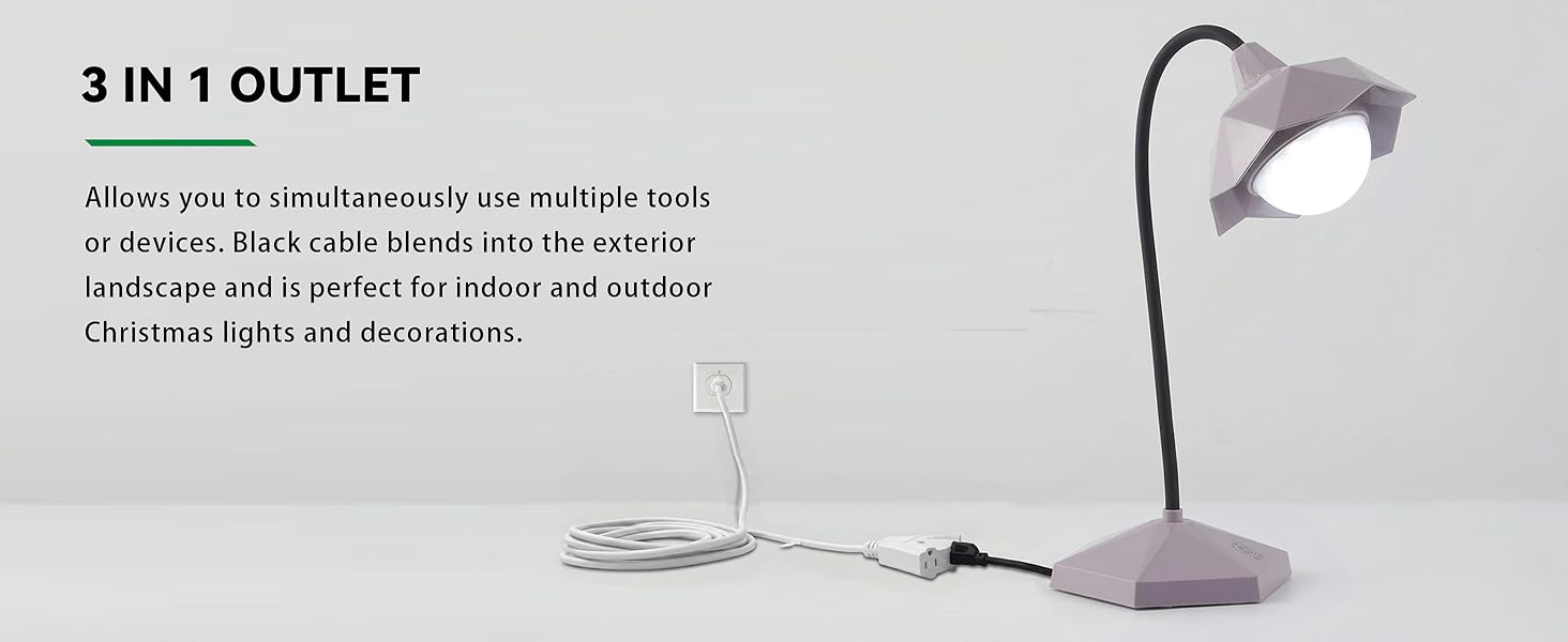 3 in 1 outlet