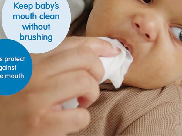 keep baby's mouth clean without brushing