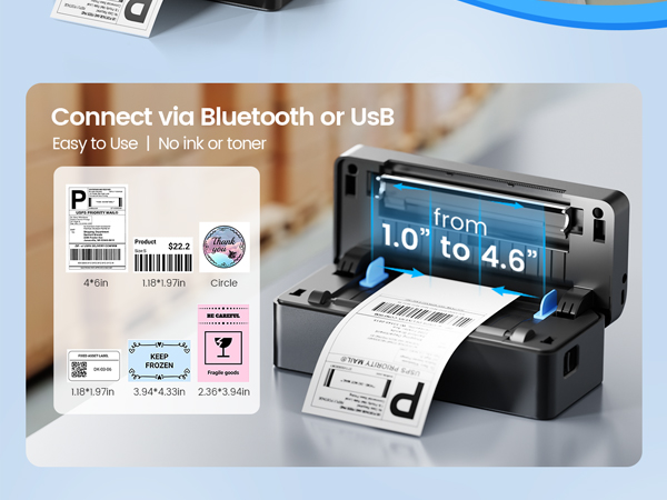 hermal Shipping Label Printer