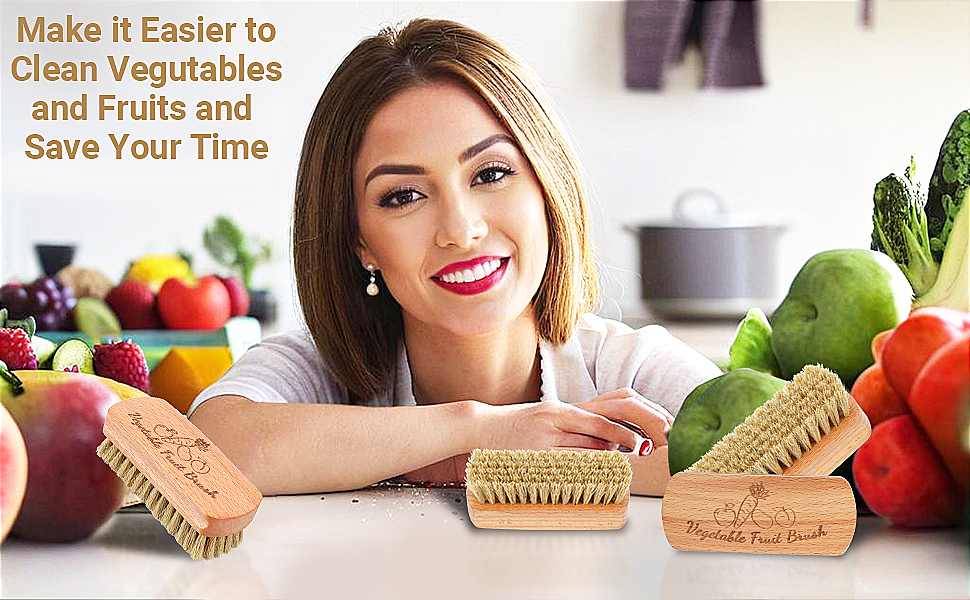 SEPGLITTER Vegetable Brush