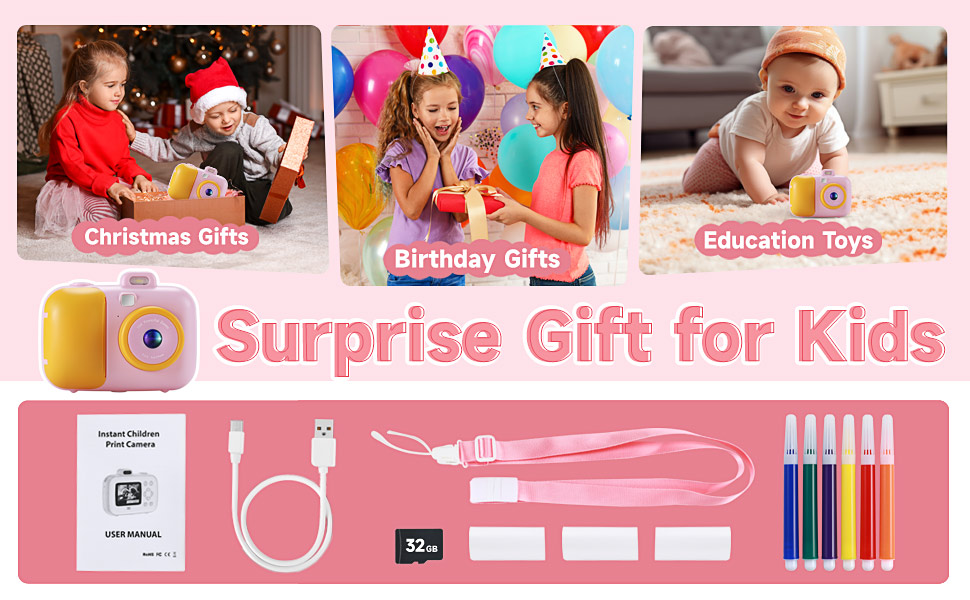 kids camera for girls