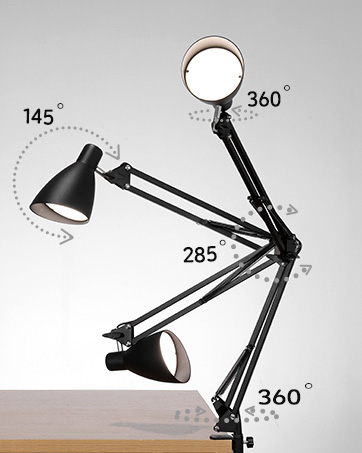 swing arm desk lamp