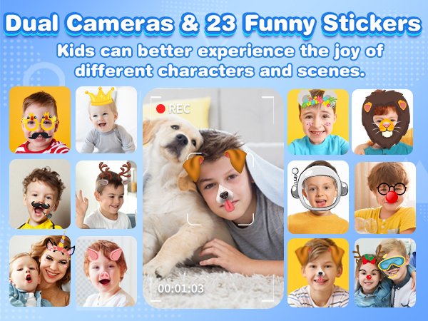 Kids Smart Phone for Boys, Christmas Birthday Gifts for Boy Girl Age 3-10 Kids Toys Cell Phone