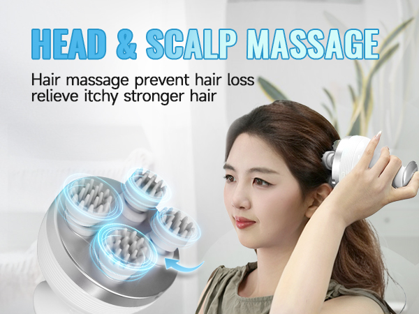  Electric Scalp Massager