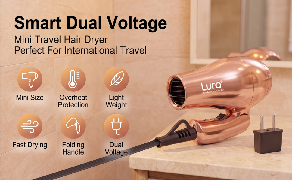 travel hair dryer