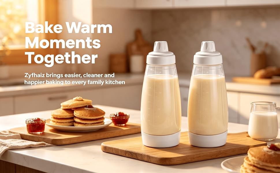 Zyfhaiz brings easier,cleaner andhappier baking to every family kitchen