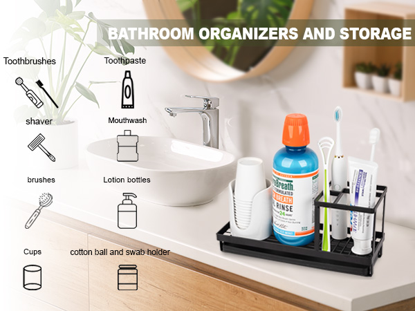 toothbrush holders for bathrooms