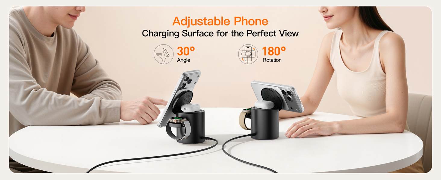 iphone charging stand mag safe