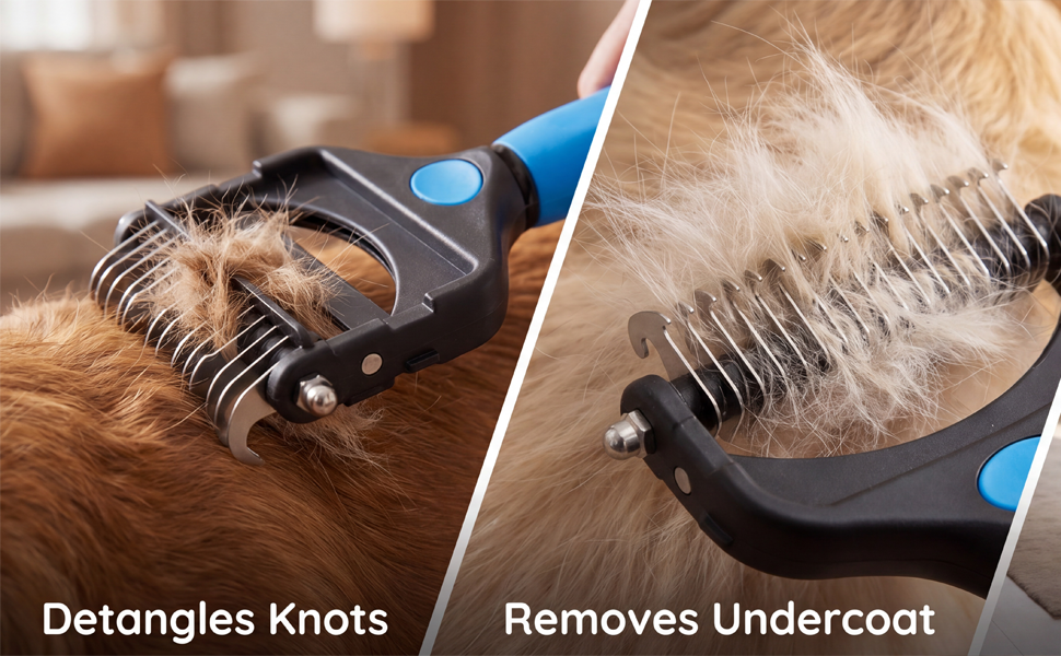 Deshedding Dog Brush
