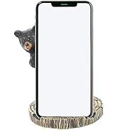 AMAJY Cell Phone Stand in Whimsical Peeking Bear Design - Phone Dock, Holder (Mail Holder)