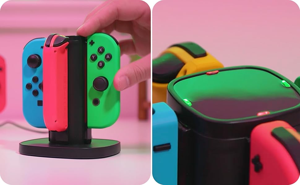 TALK WORKS accessories for joycon grips, control nintendo switch holder, controller holder