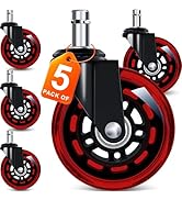 FreekyFit Office Chair Wheels for Casters Replacement - 3