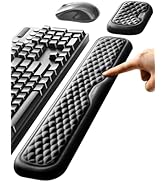 Vaydeer Wrist Rest for Keyboard and Mouse, Computer Ergonomic Wrist Support Pad, Soft Memory Foam...