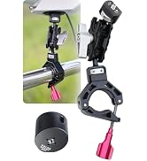 for Starlink Mini Mount Kit (Closed-Loop Adjustable Clamp) Ladder Roof Rail Pole for RV Camper Bo...