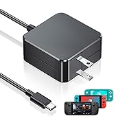 Feirsh 45W Charger for Steam Deck and Switch, AC Adapter Steam Charger Fast USB-C Steam Power Ada...